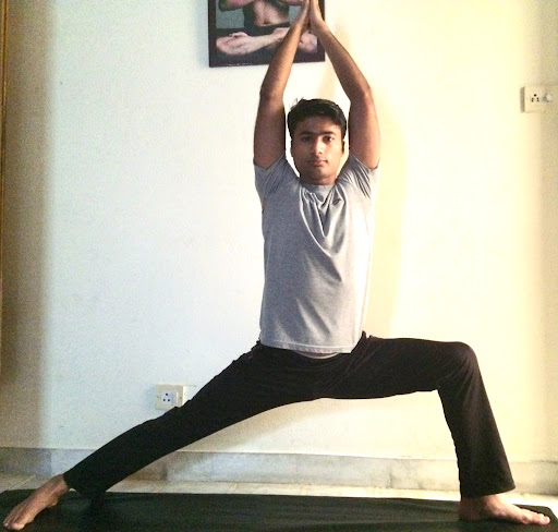 Pradip Sharma in sacred Pranam Mudra greeting posture
